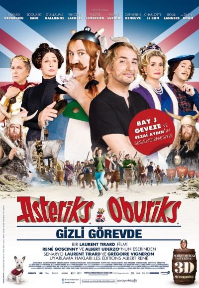 Asteriks ve Oburiks Gizli Görevde – Astérix et Obélix: Au service de Sa Majesté İzle